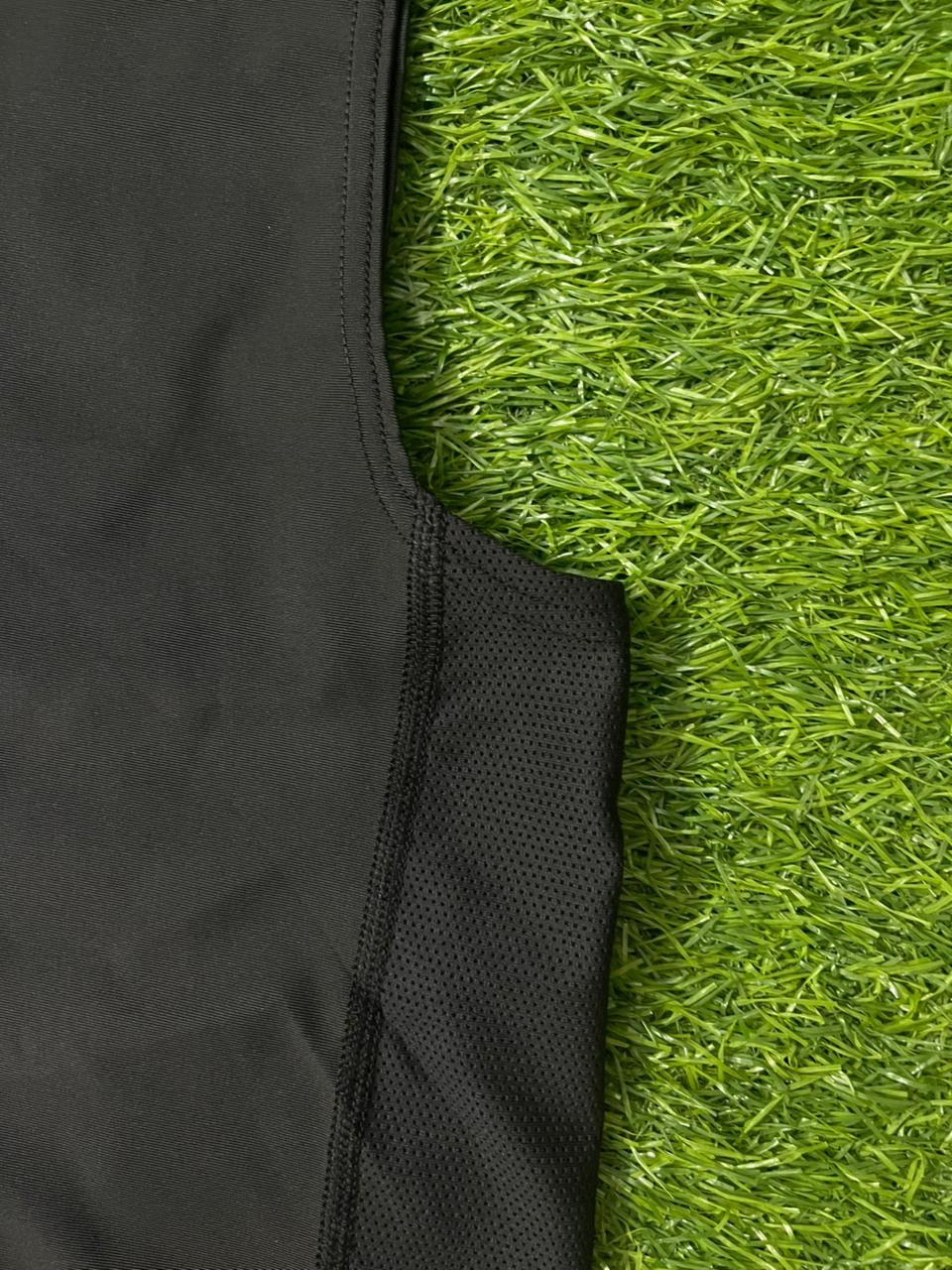 Black Sleeveless Turtleneck Compression