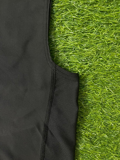 Black Sleeveless Turtleneck Compression