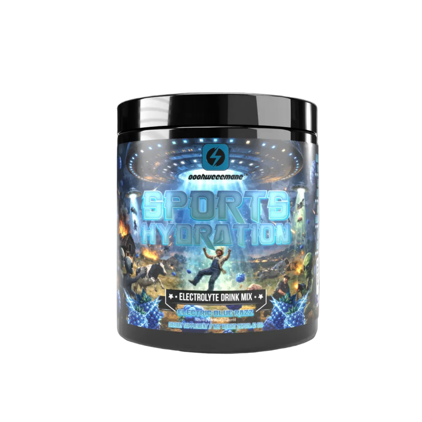 Electric Blue Razz Electrolyte Drink Mix